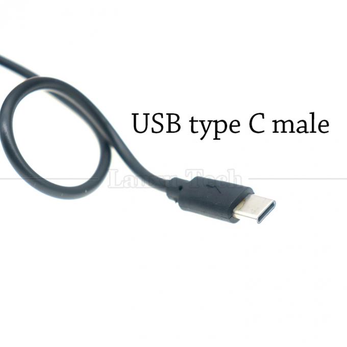 고품질 1m 부스터 변환기 5v에서 12v USB에서 USB 타입 C 전원 충전 케이블 4
