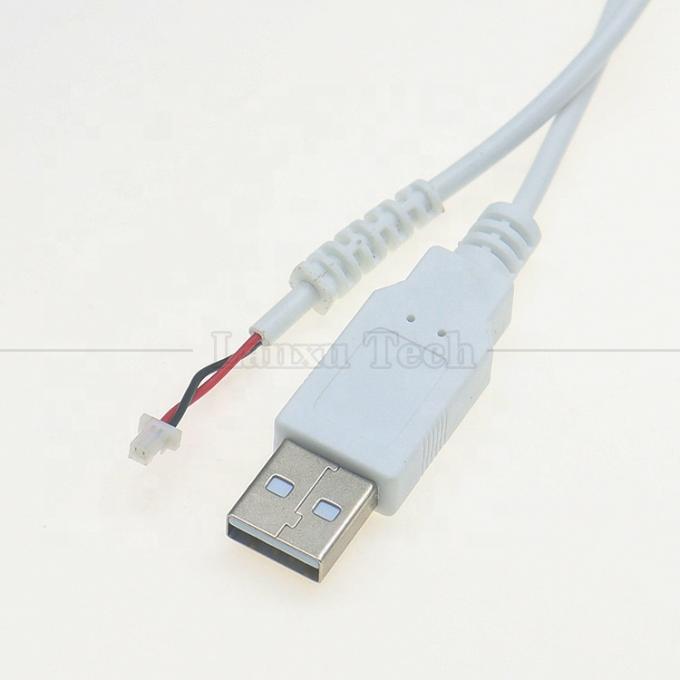 커스텀 어셈블리 USB A 남성으로 JST 2pin 1.0mm 2.0mm 1.25mm Pitch SHR MX XH SH VH PH 커넥터 케이블 0