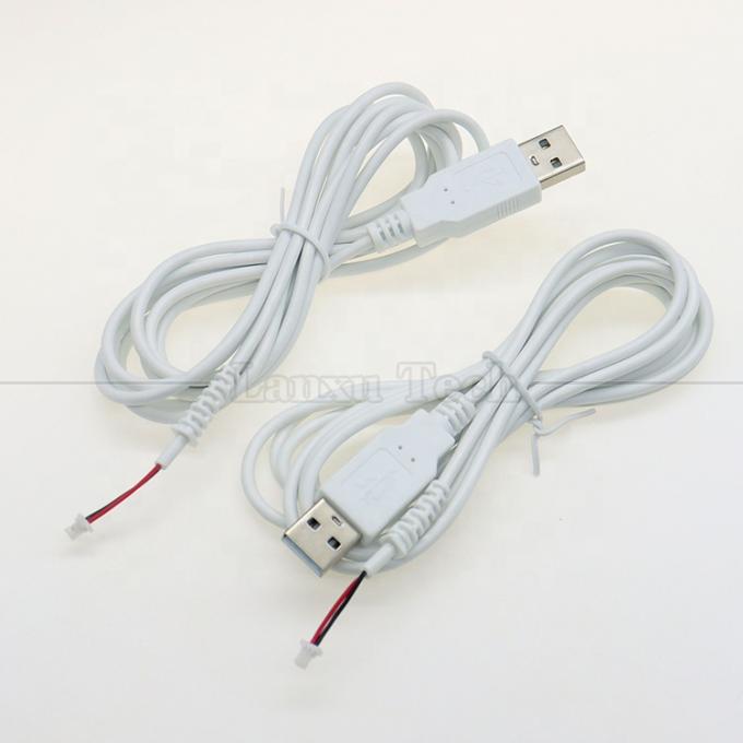 커스텀 어셈블리 USB A 남성으로 JST 2pin 1.0mm 2.0mm 1.25mm Pitch SHR MX XH SH VH PH 커넥터 케이블 1