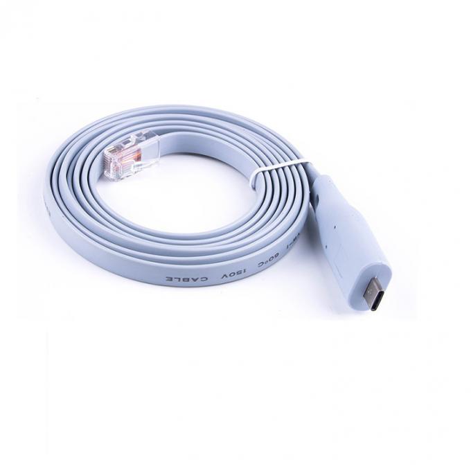 시스코 라우터 스위치용 6FT USB 타입 C에서 RJ45 시리즈 어댑터 콘솔 케이블 플러그 앤 플레이 4