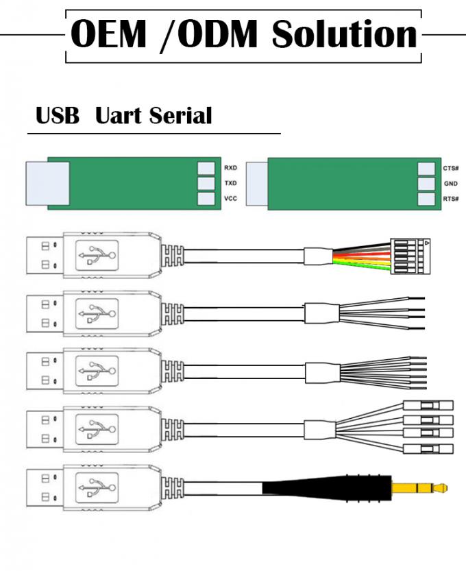 고품질 FTDI FT232 Uart USB에서 TTL 시리즈 케이블 4p 듀폰 커넥터 Arduino Raspberry Pi 2