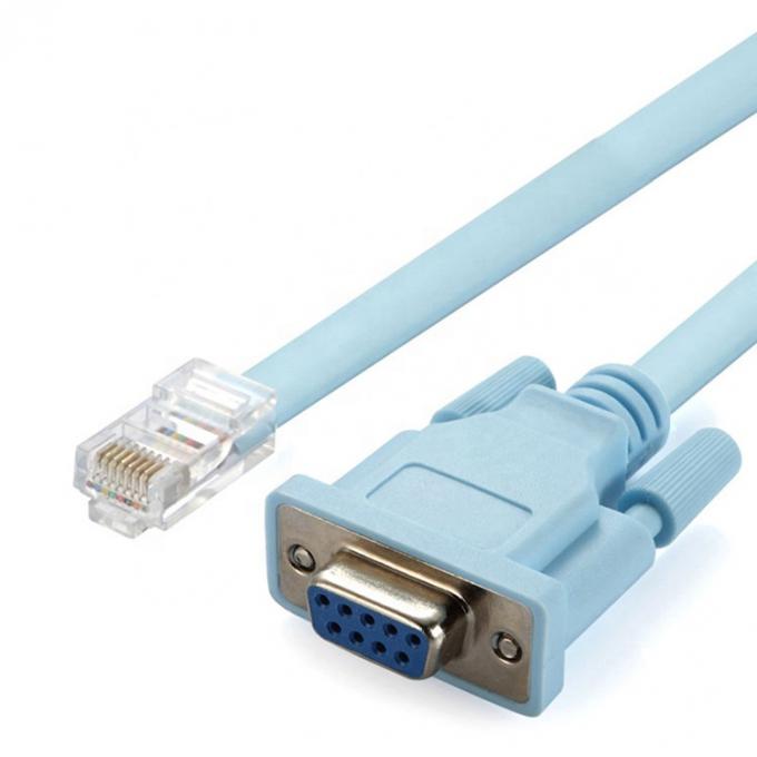 1.8M RS232 DB9 PIN 여성에서 RJ45 네트워크 콘솔 케이블 시스코 라우터 스위치 1