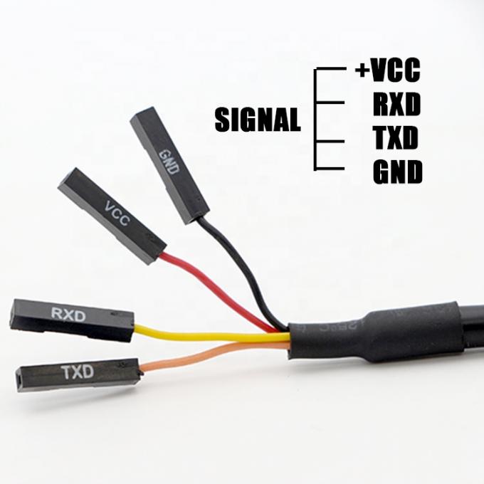 FTDI 칩셋 FT 232 5V 3.3V USB에서 4 PIN 듀폰트 Uart TTL 시리즈 변환 케이블 라즈베리 파이 3