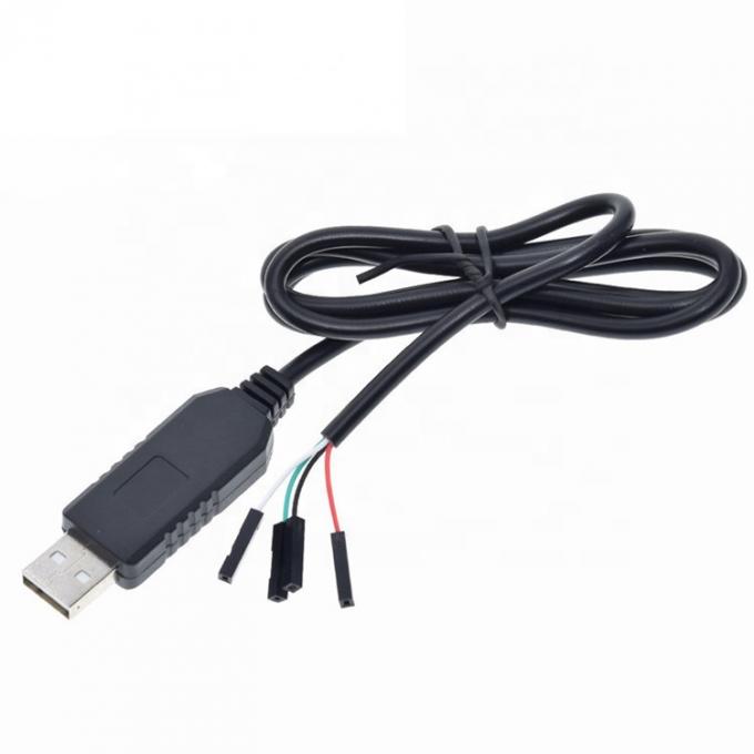 FTDI 칩셋 FT 232 5V 3.3V USB에서 4 PIN 듀폰트 Uart TTL 시리즈 변환 케이블 라즈베리 파이 5