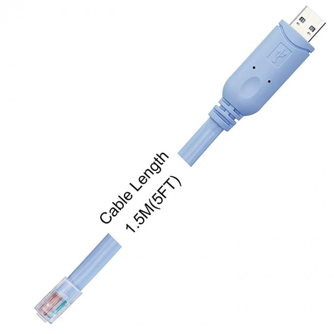 시스코 라우터용 CH340 롤오버 USB 콘솔 케이블 7