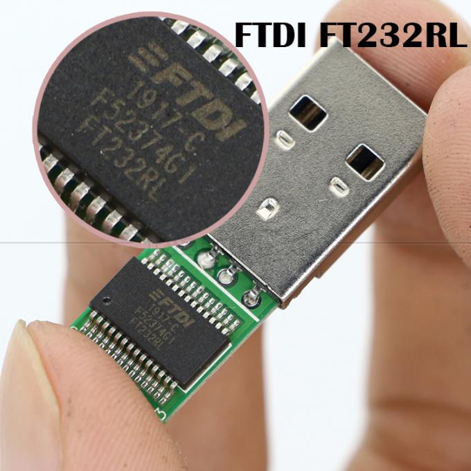 라즈베리 파이용 높은 호환성 WIN7 10 FTDI FT232 5V 3.3V USB에서 Uart TTL 시리즈 케이블 2