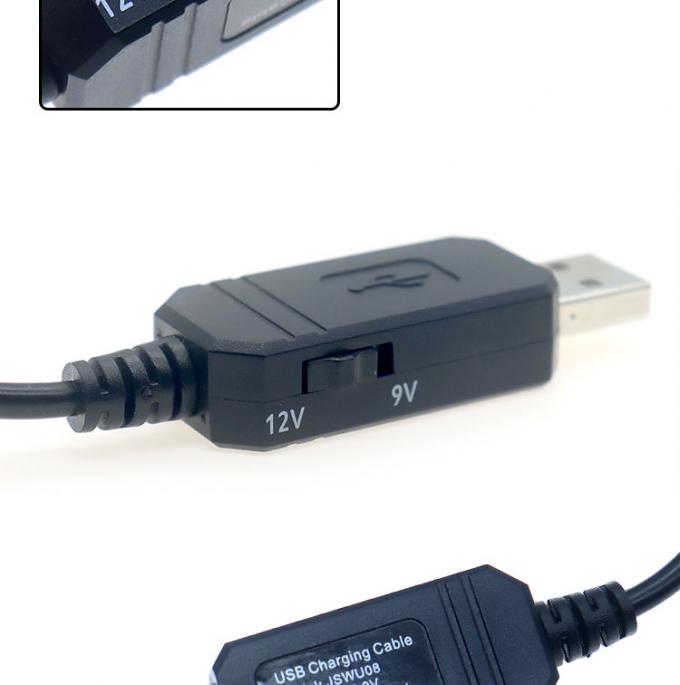 라우터용 고품질 USB 5v ~ 9v 12v 스텝 업 DC 전력 케이블 부스터 케이블 2