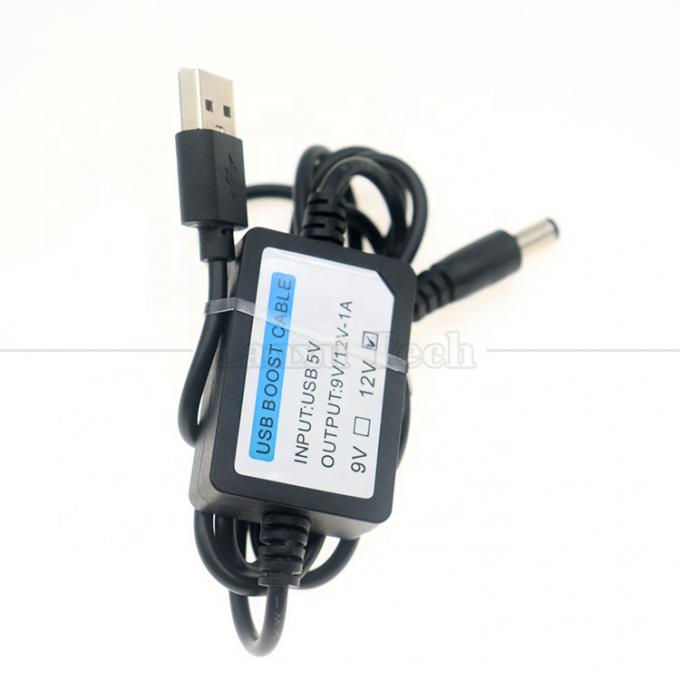 고품질 5V ~ 9V 12V 1A USB ~ DC 5.5x2.1mm Wifi 라우터 부스터 변환 케이블 4