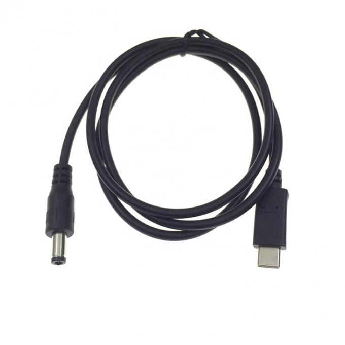 빠른 충전 20V 3A 65W USB 타입 C ~ 5.5mm X 2.1mm DC 파워 PD 노트북 충전 케이블 1