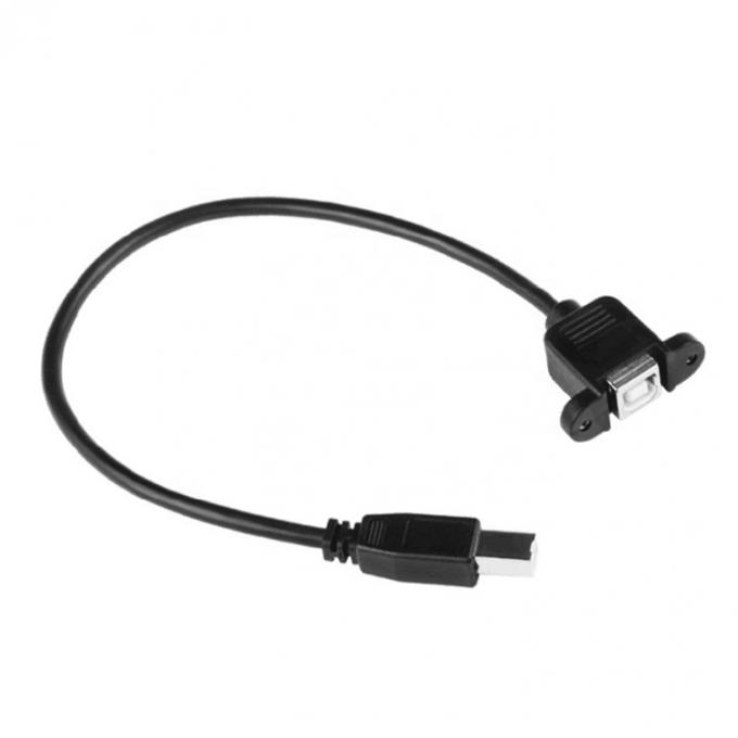 스크루 잠금 스터드 패널 마운트 남성에서 여성 USB 3.0 B형 케이블 4