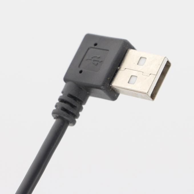 스크루 잠금 남성에서 여성 패널 마운트 USB 확장 케이블 3