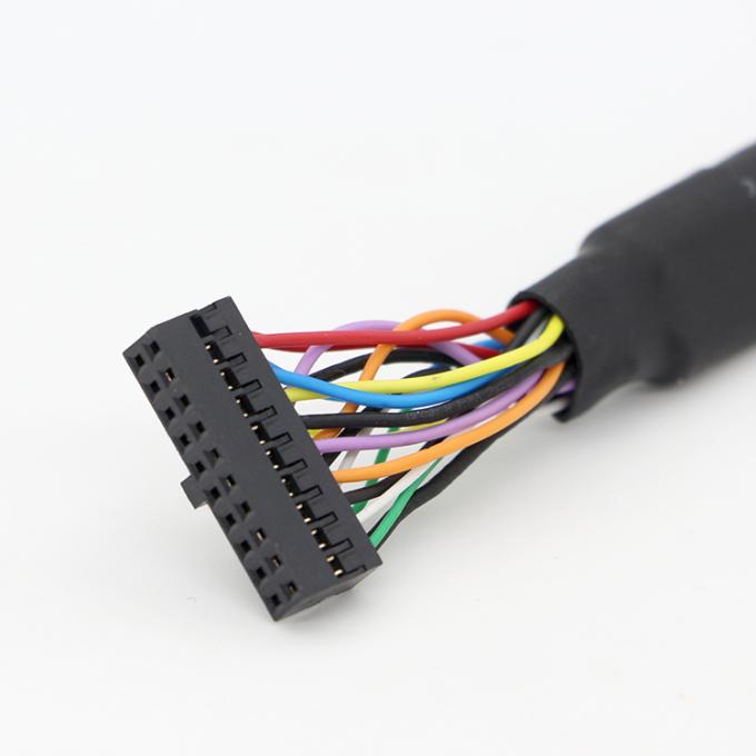 OEM 스크루 잠금 스터드 듀얼 USB 3.0 타입 A 여성 패널 마운트 케이블 4