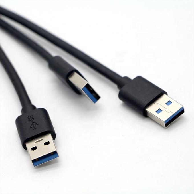 스크루 잠금 스드 USB 3.0 USB 유형 C 3.1 여성 패널 마운트 USB 3.0 확장 케이블 4