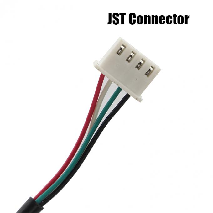 사용자 지정 나사 잠금 스터드 여성 패널 마운트 USB 2.0 타입 A ~ JST XH PH SH 조립 케이블 4