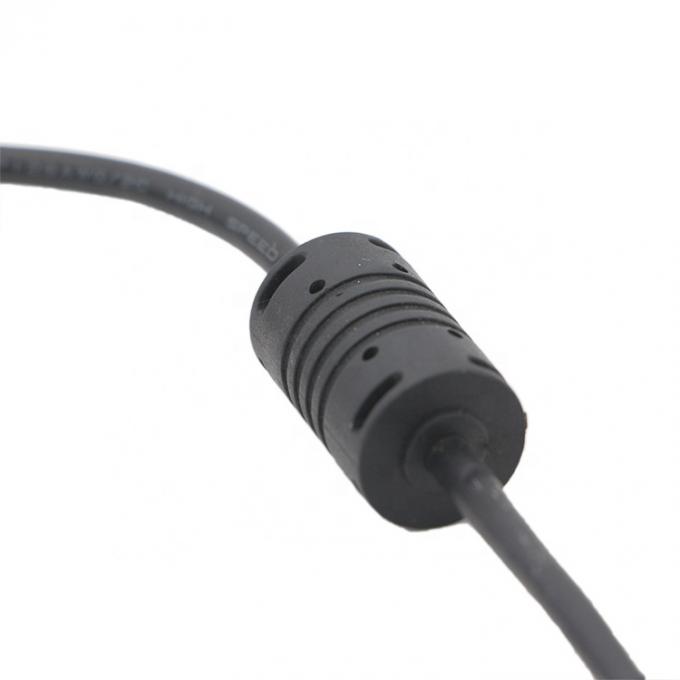 1m 디지털 카메라 자기 반지 미니 USB 데이터 충전 케이블 페리트 5