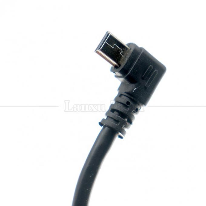 커스터마이징 90도 왼쪽 각 USB A 남성에서 MINI 5P USB 케이블 PS3 컨트롤러 카메라 5