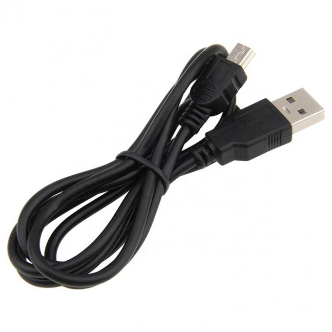 사용자 지정 Shied 미니 B 5 PIN USB 2.0 충전자 데이터 케이블 PS3 컨트롤러 카메라 6