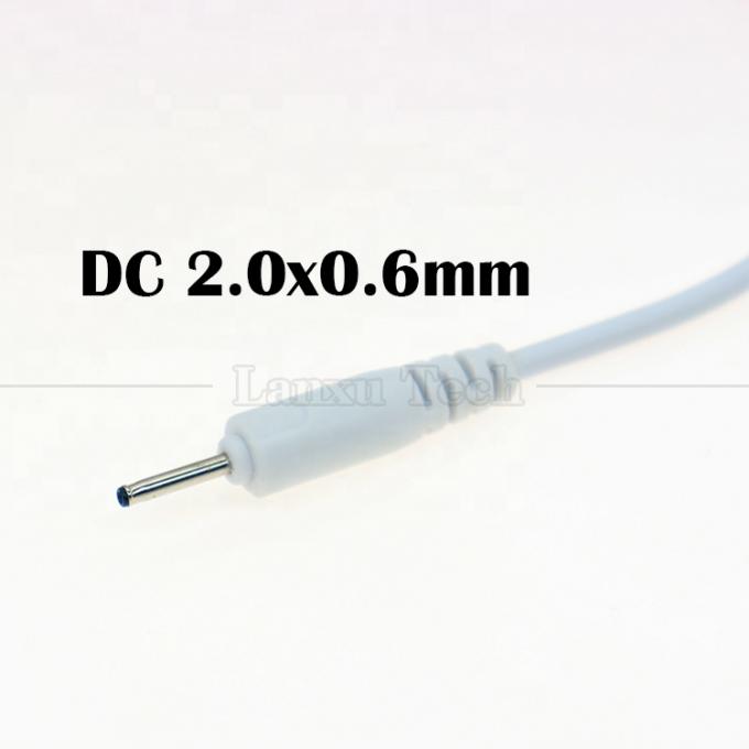 고품질 0.5M 1M 2M 3M 흰색 검은색 DC 2.0 0.6mm 충전 USB 케이블 진동기 1