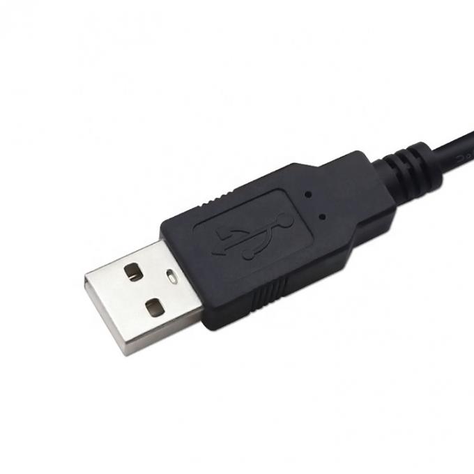 사용자 정의 OEM 2m 1 남성에서 2 여성 Y USB 스플리터 케이블 충전 4