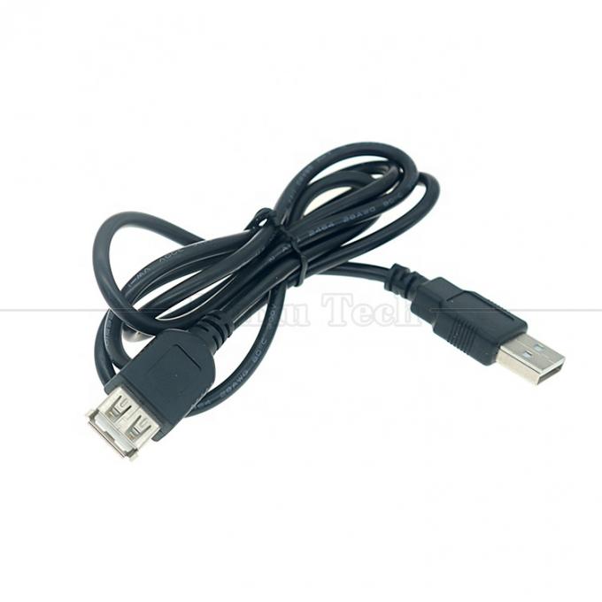 1M 2M 3M 5M 데이터 충전 타입 A USB 2.0 컴퓨터 키보드 마우스를 위한 USB 남성에서 여성 케이블 3
