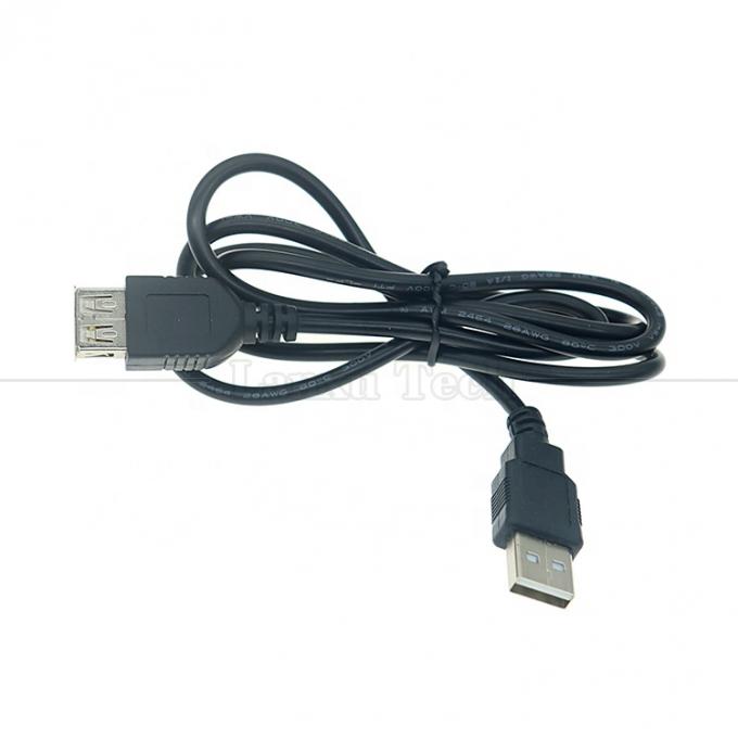 1M 2M 3M 5M 데이터 충전 타입 A USB 2.0 컴퓨터 키보드 마우스를 위한 USB 남성에서 여성 케이블 4
