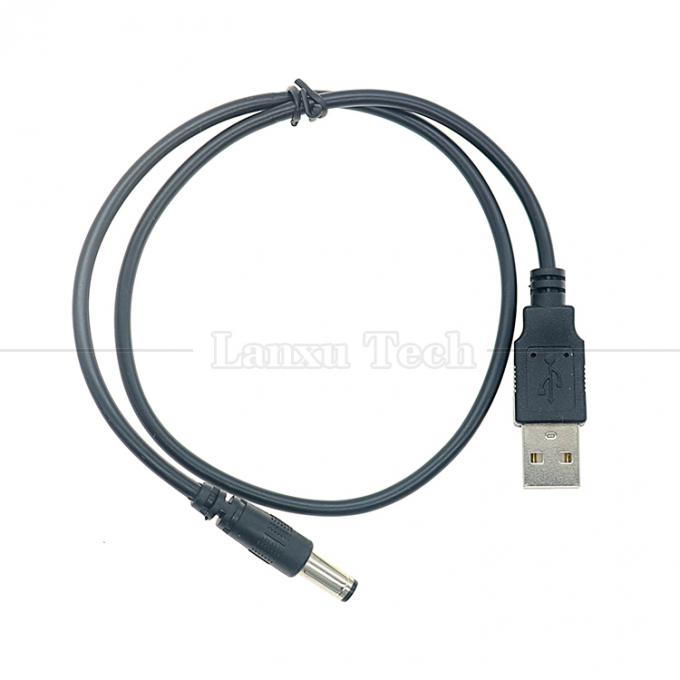 1M 2A 5V USB에서 DC 5.5x2.1mm 배럴 잭 전원 충전 케이블 LED 라이트 램프 스피커 팬 태블릿 카메라 라우터 TV 박스 5