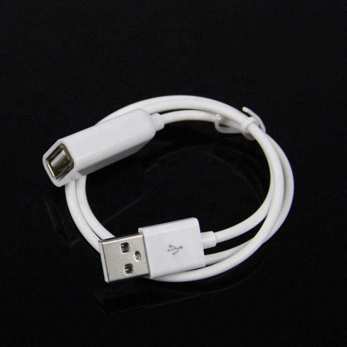 1M 2M 데이터 충전 컴퓨터 가구용 USB 2.0 타입 A 확장 OTG 케이블 6