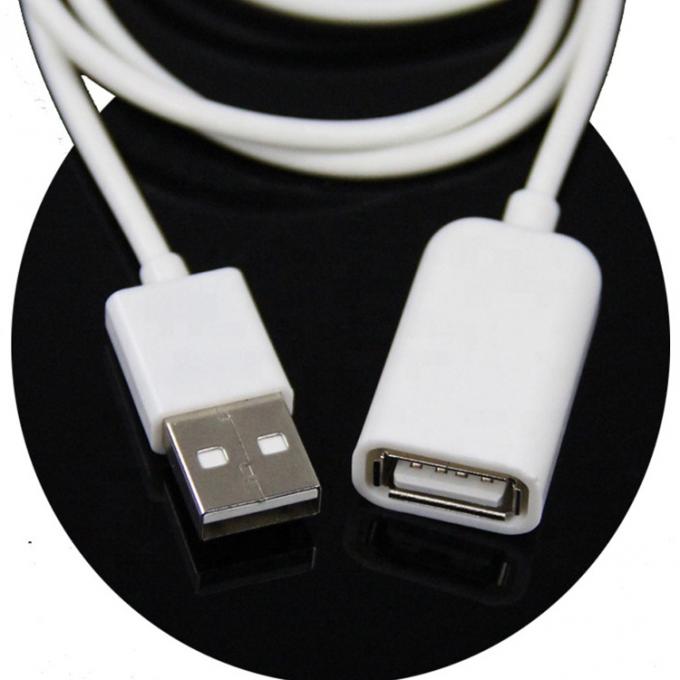 1M 2M 데이터 충전 컴퓨터 가구용 USB 2.0 타입 A 확장 OTG 케이블 4