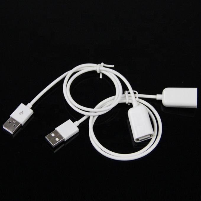 1M 2M 데이터 충전 컴퓨터 가구용 USB 2.0 타입 A 확장 OTG 케이블 5