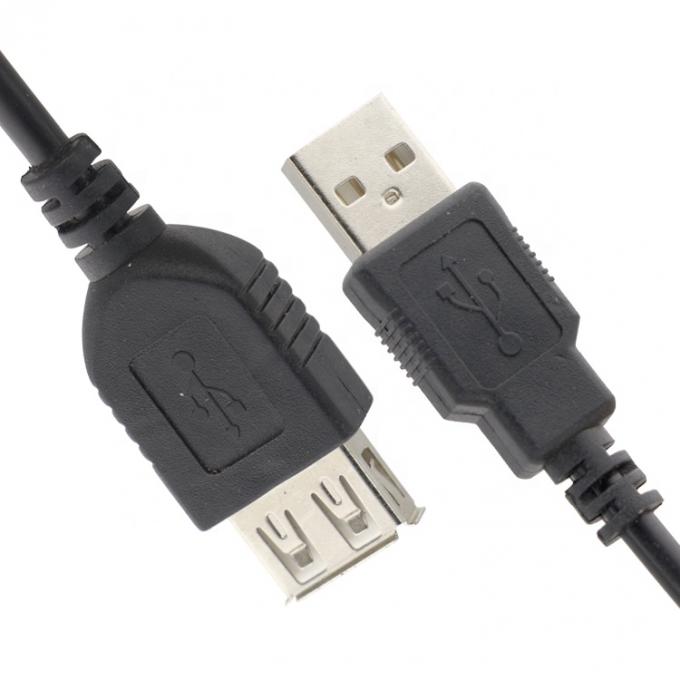 1m 2m 3m 5m 남성에서 여성 USB 2.0 타입 A 확장 데이터 충전 케이블 4