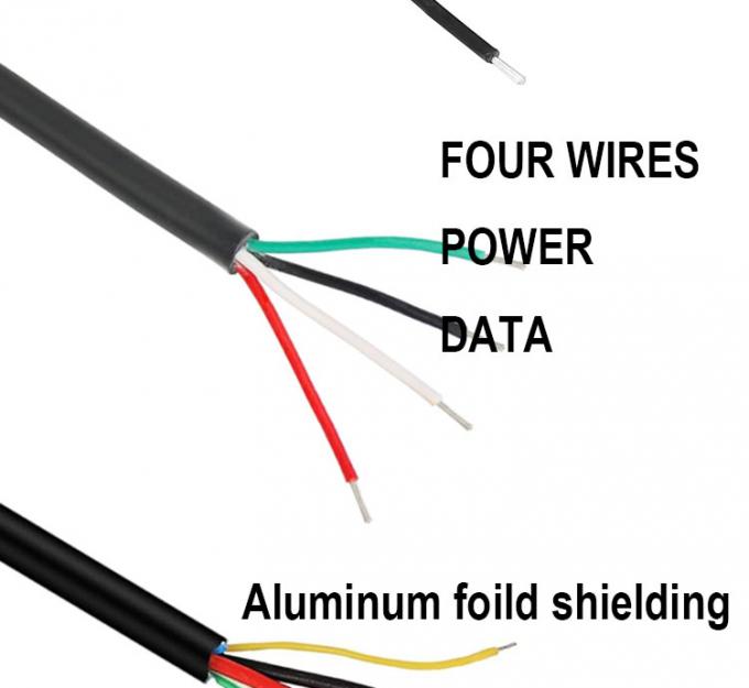 5V USB를 열기 위해 LED 스트립 라이트 램프에 대한 피그테일 전원 충전 케이블 9
