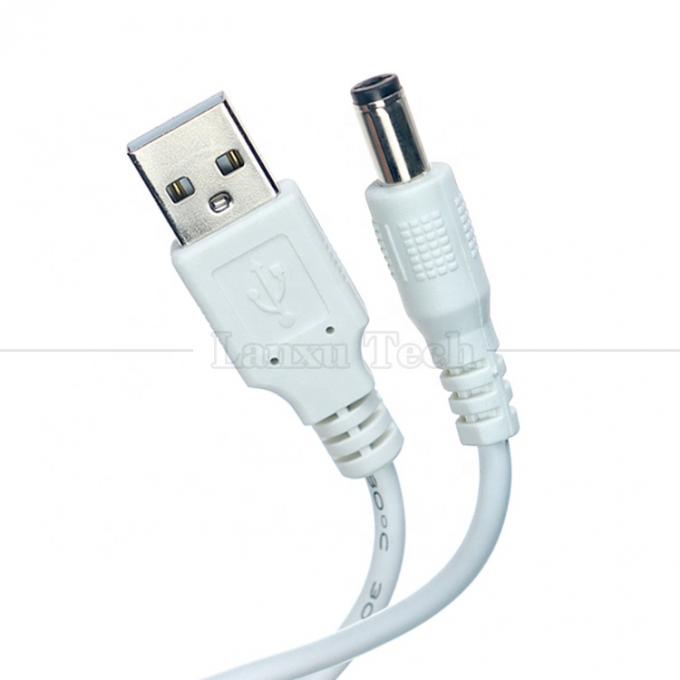USB A 마일 ~ 2.1x5.5mm DC 배럴 잭 커넥터 라우터 스피커 전원 충전 케이블 3