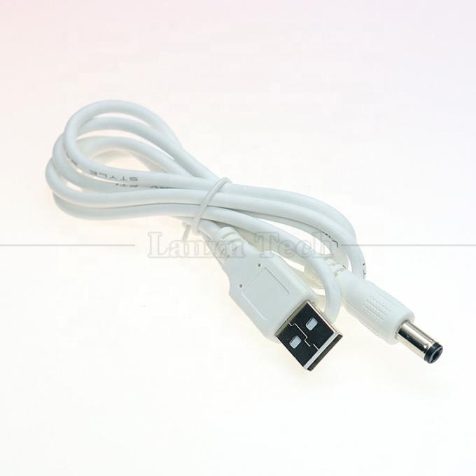 USB A 마일 ~ 2.1x5.5mm DC 배럴 잭 커넥터 라우터 스피커 전원 충전 케이블 5