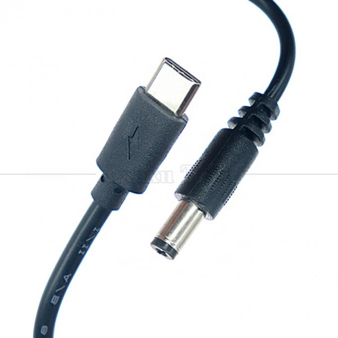 9v 12v 15v 20v PD USB 타입 C에서 DC 5.5x2.1mm Wifi 라우터 스피커 충전 케이블 2