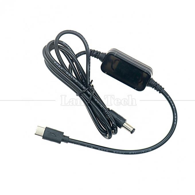 9v 12v 15v 20v PD USB 타입 C에서 DC 5.5x2.1mm Wifi 라우터 스피커 충전 케이블 4