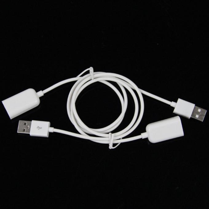 고품질 1M 흰색 남성에서 여성 USB 2.0 타입 A 확장 데이터 충전 케이블 컴퓨터 가구 가방 5