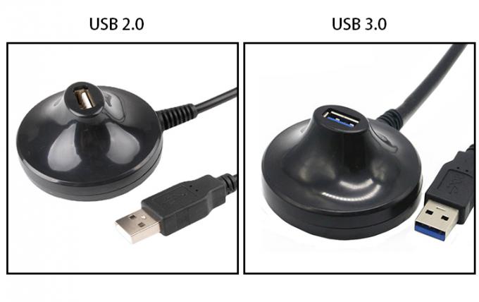 데스크톱 남성에서 여성 도크 스테이션 데이터 충전 USB 2.0 3.0 확장 케이블 0