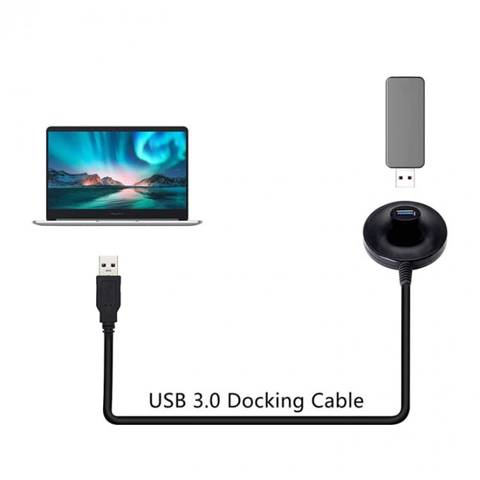 데스크톱 남성에서 여성 도크 스테이션 데이터 충전 USB 2.0 3.0 확장 케이블 6
