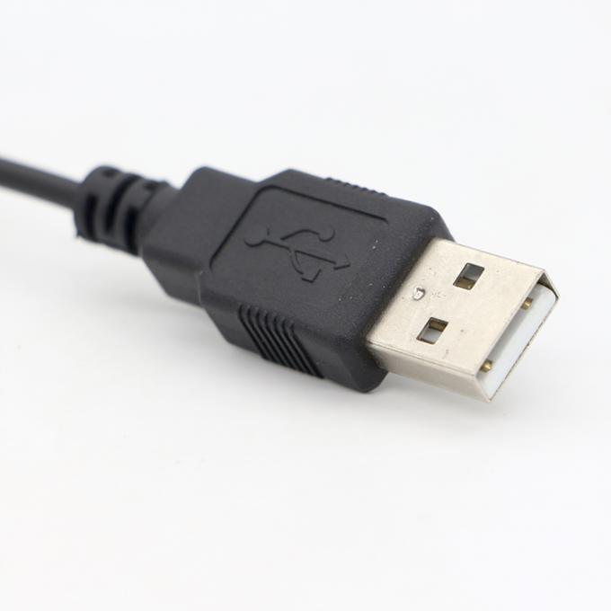 사용자 지정 USB 2.0 남자 열기 벗겨 캔 벗은 2 와이어 끝 pigtail 전력 케이블 3