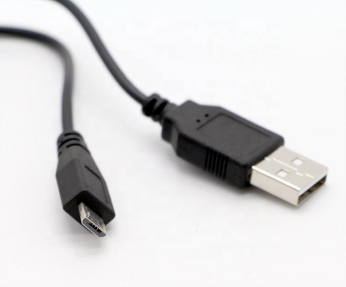 유니버설 고속 충전 1m 2m 3m 5m 1A 2A 마이크로 B에서 USB A 데이터 충전 케이블 3