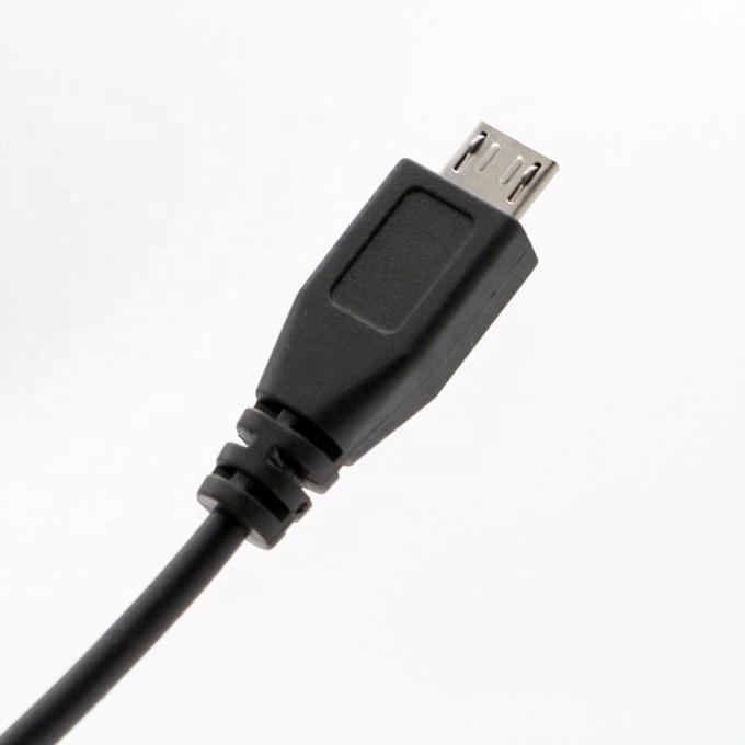 유니버설 고속 충전 1m 2m 3m 5m 1A 2A 마이크로 B에서 USB A 데이터 충전 케이블 4