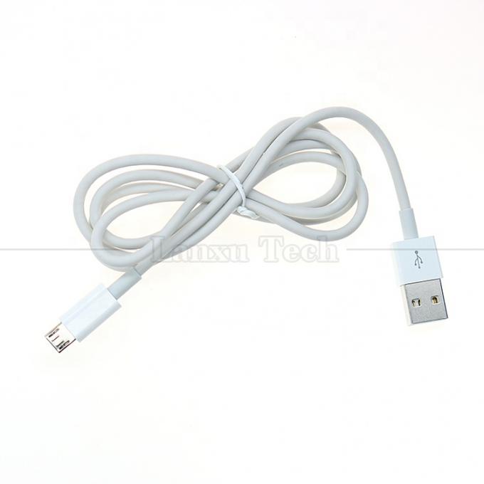 높은 호환성 데이터 충전 안드로이드 폰 전원 은행을위한 USB A 남성 케이블에 V8 마이크로 B 0