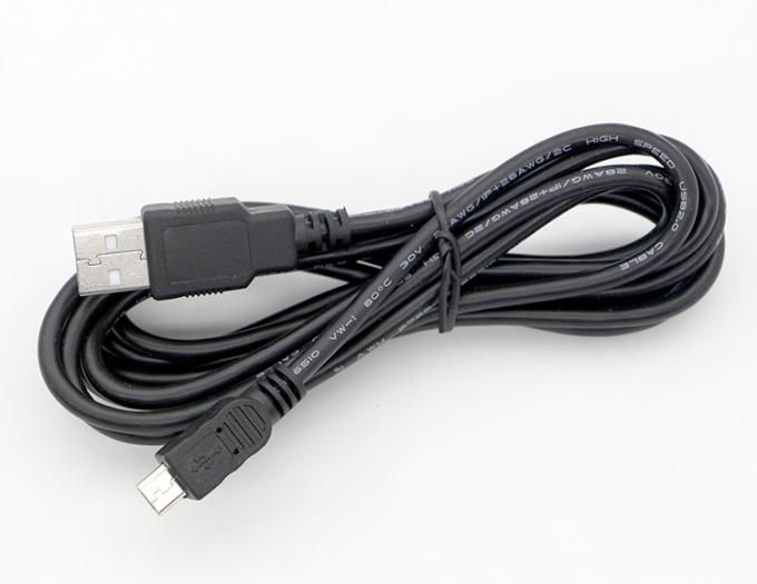 1M 2M 3M 5M USB A 남성부터 마이크로 B 커넥터 USB 데이터 충전기 확장 케이블 5