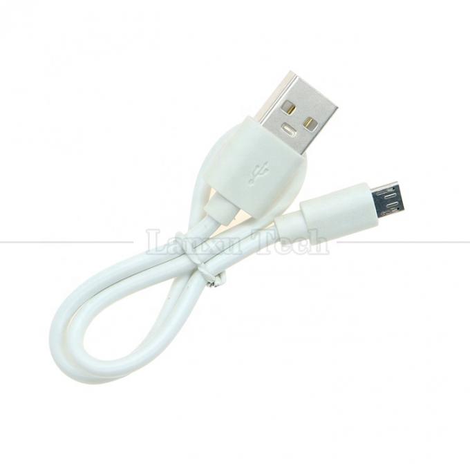 짧은 30cm 50cm 1m 흰색 검은색 데이터 빠른 충전 1A V8 마이크로 B USB A 남성 충전 케이블 안드로이드 폰 전원 은행 스피커 4