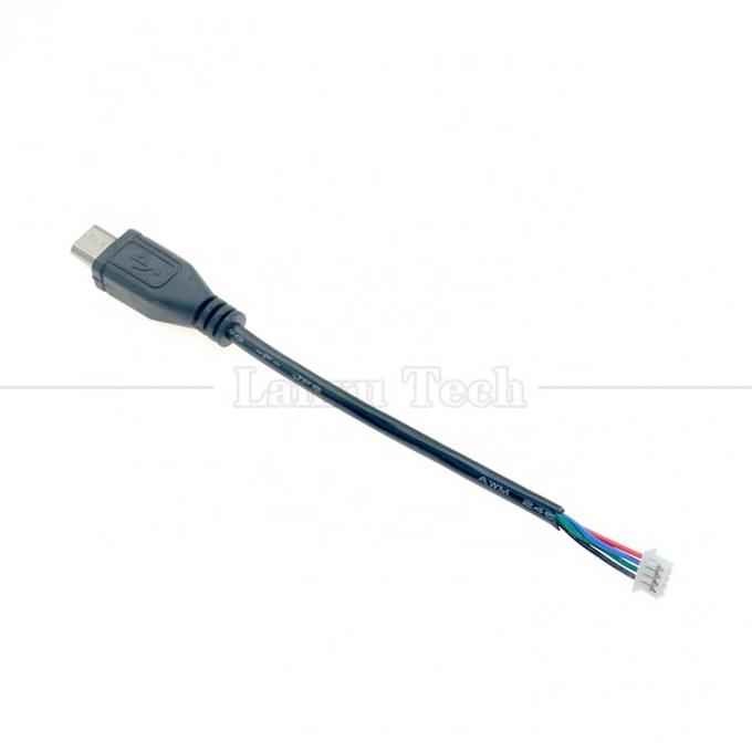 OEM 맞춤형 마이크로 USB에서 JST 4 핀 1.25mm 피치 케이블 3