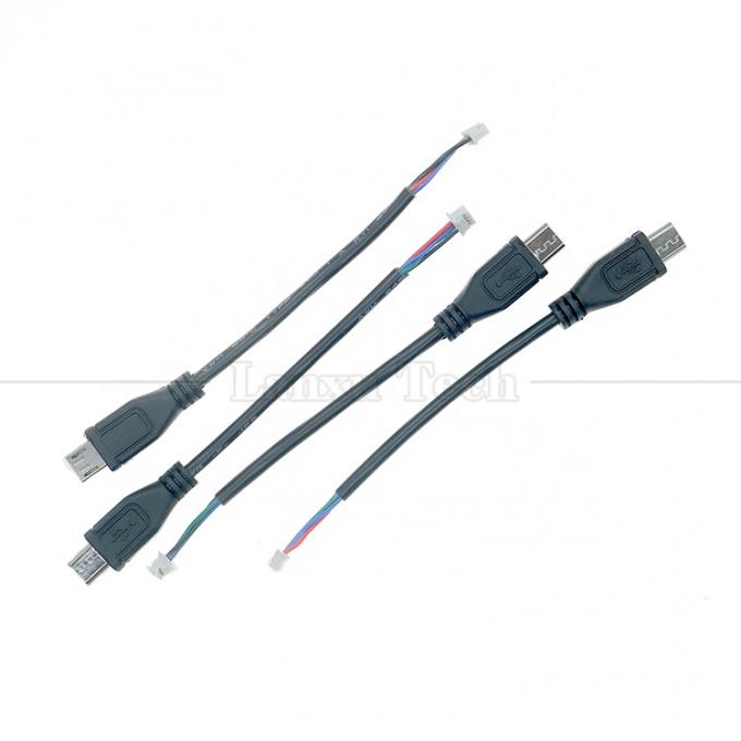 OEM 맞춤형 마이크로 USB에서 JST 4 핀 1.25mm 피치 케이블 1