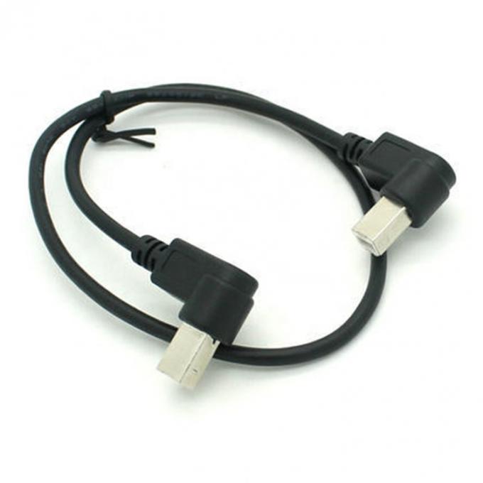 커스터마이징 90도 직각 남성 남성 USB B 케이블 1