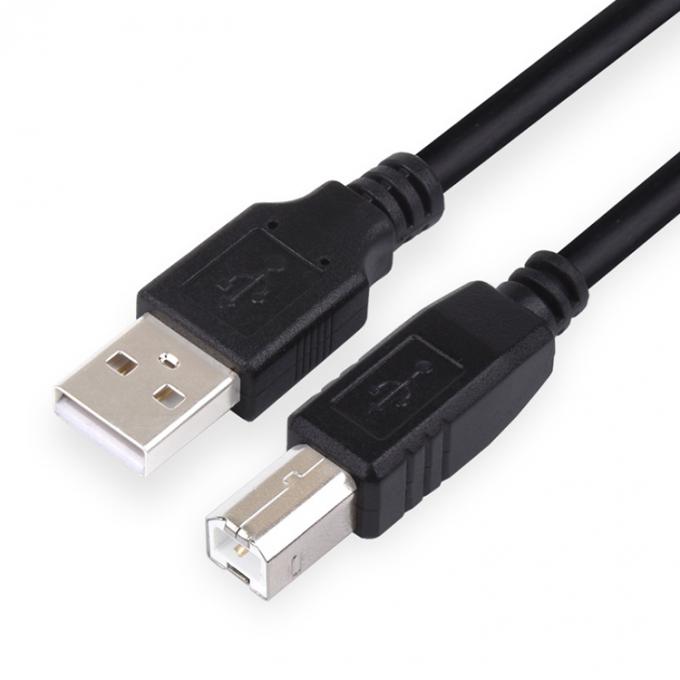 고속 데이터 충전 1M 타입 A 남성에서 B 남성 프린터 스캐너용 USB 2.0 케이블 3