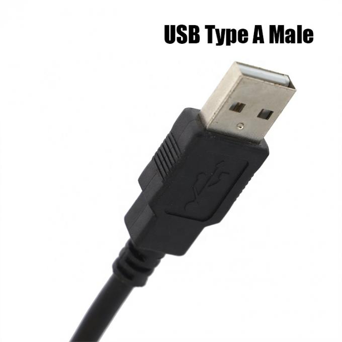 고품질 90도 직각 USB B 남성 USB A 남성 확장 프린터 케이블 3