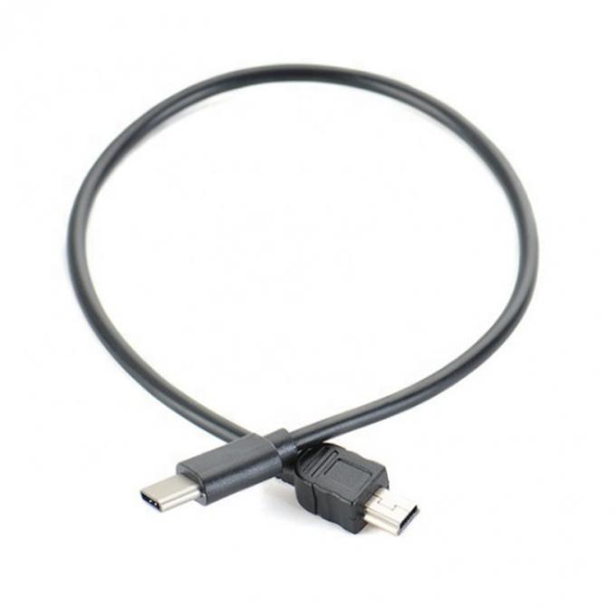 데이터 충전 USB 타입 C에서 미니 B 5 핀 USB OTG 케이블 카메라 2